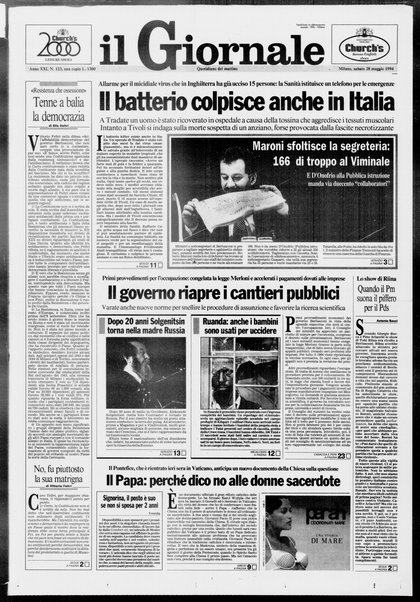 Il giornale : quotidiano del mattino